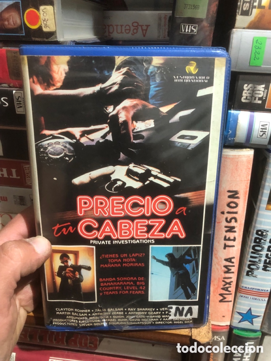 Cine: VHS V&Iacute;DEO CLUB PRECIO A TU CABEZA