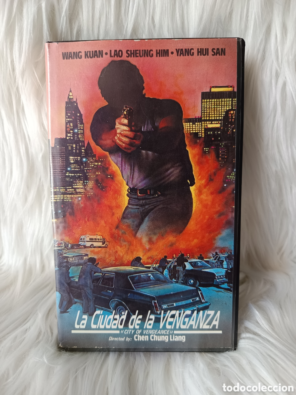 Cine: LA CIUDAD DE LA VENGANZA &bull; Chen Chung Liang &bull; ACCI&Oacute;N, ARTES MARCIALES &bull; VHS