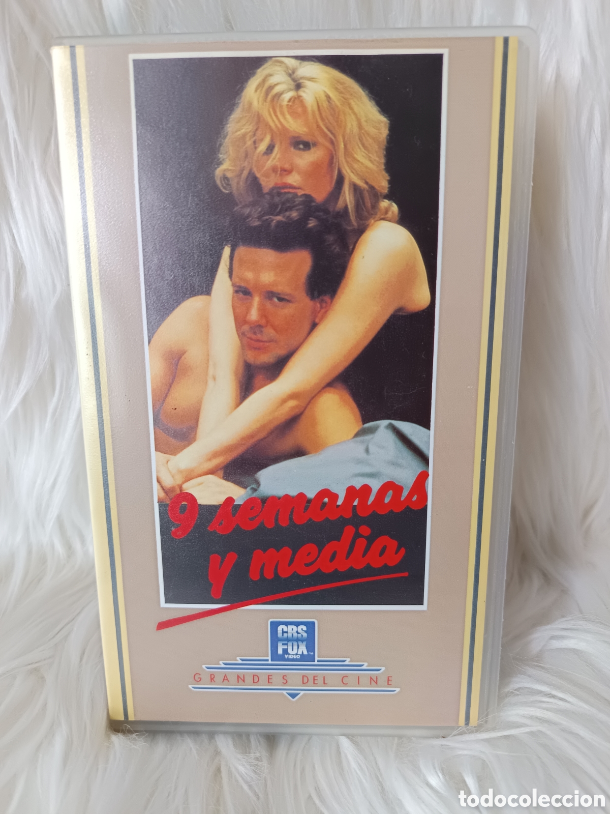 Cine: 9 SEMANAS Y MEDIA &bull; MICKEY ROURKE, KIM BASINGER &bull; VHS