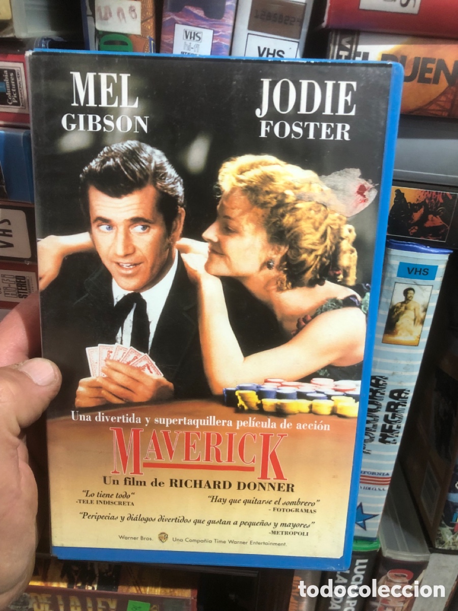 Cine: VHS V&Iacute;DEO CLUB MAVERICK