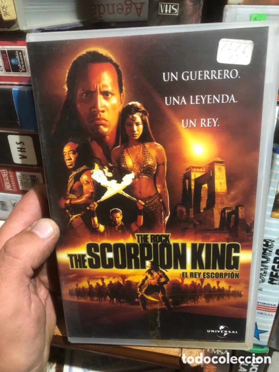 Cine: VHS V&Iacute;DEO CLUB EL REY ESCORPI&Oacute;N