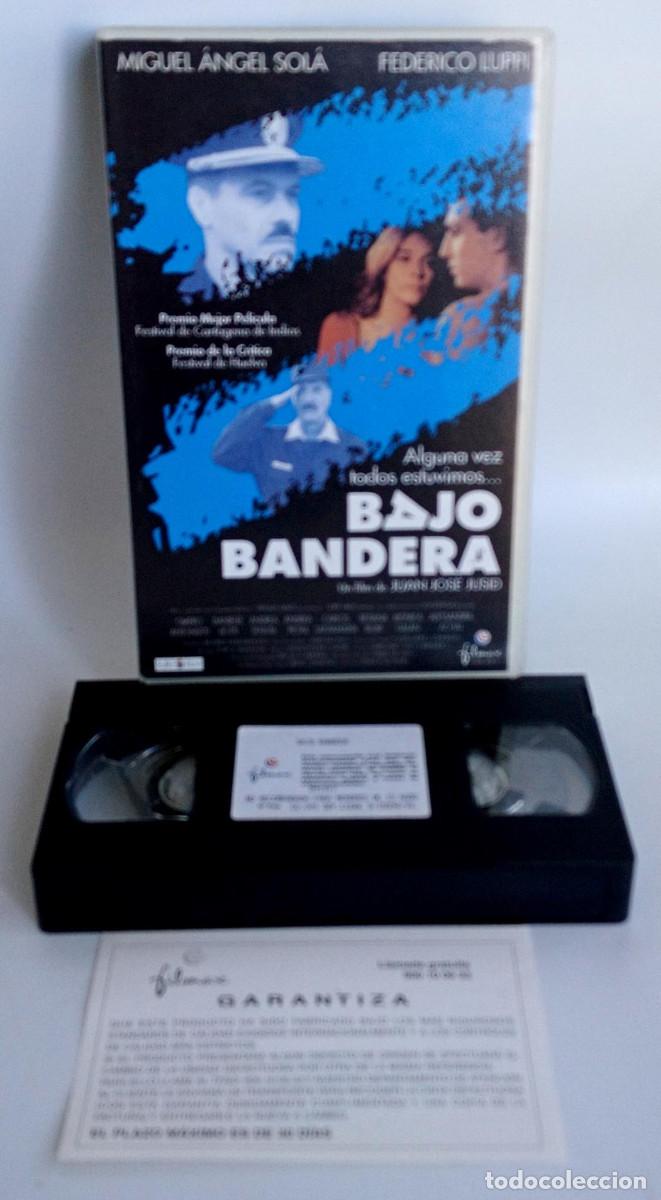 Cine: BAJO BANDERA DE JUAN JOSE JUSID EN VHS CAJA GRANDE