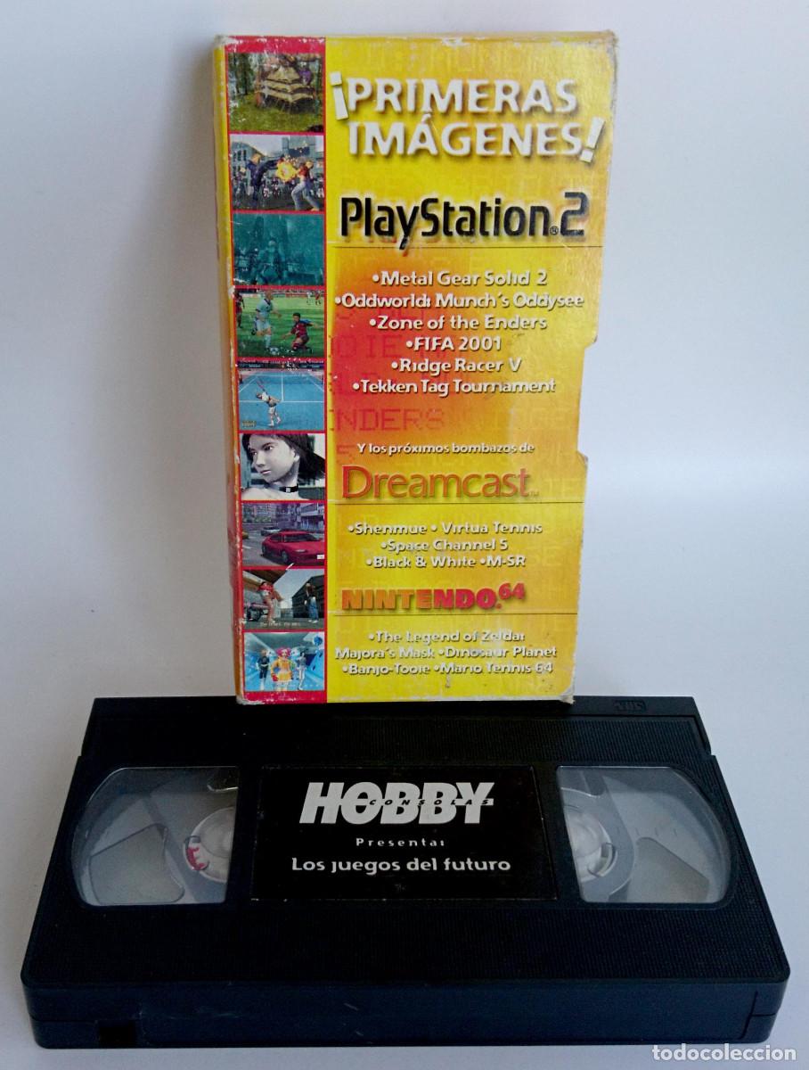 Cine: PRIMERAS IMAGENES LOS JUEGOS DEL FUTURO PLAYSTATION 2 DREAMCAST NINTENDO 64 HOBBY CONSOLAS VHS