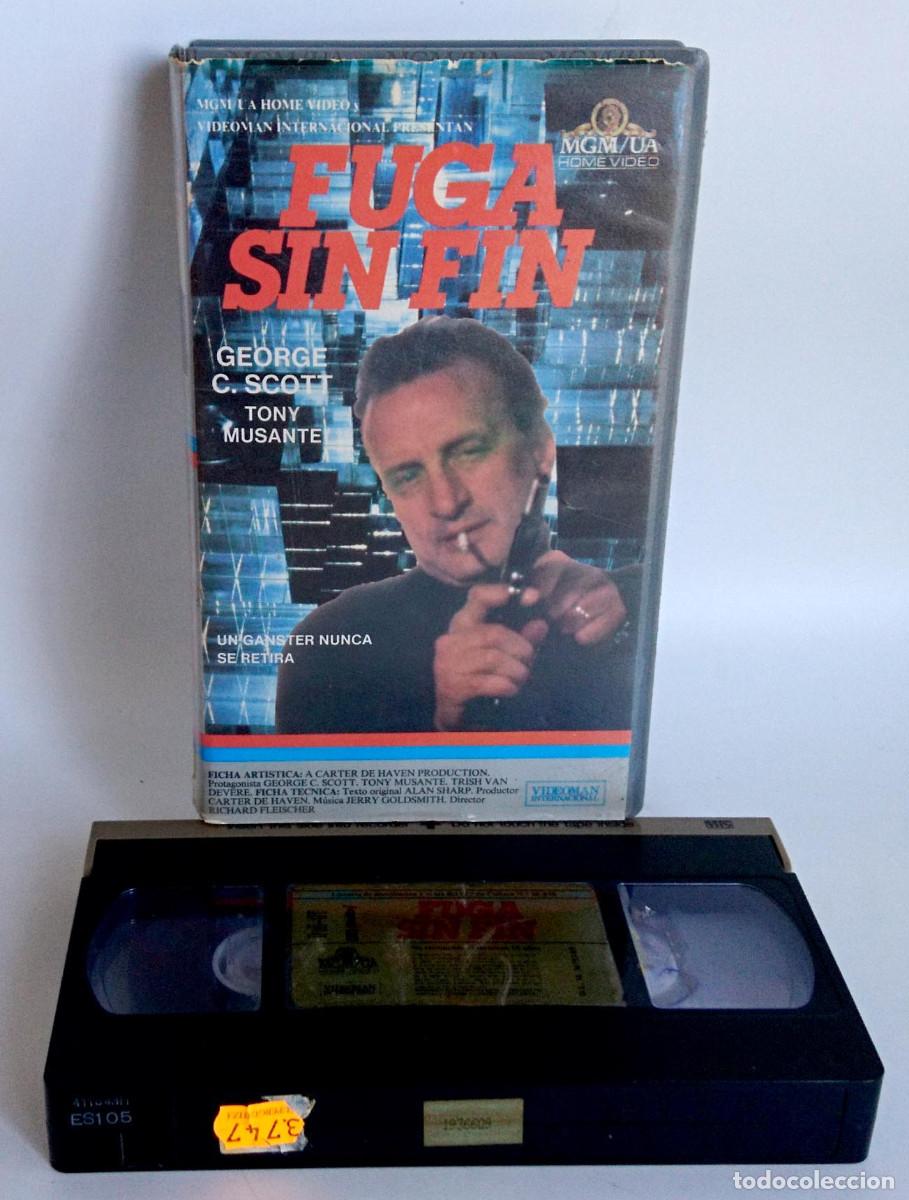Cine: FUGA SIN FIN EN VHS CAJA DE MGM HOME VIDEO Y VIDEOMAN INTERNATIONAL