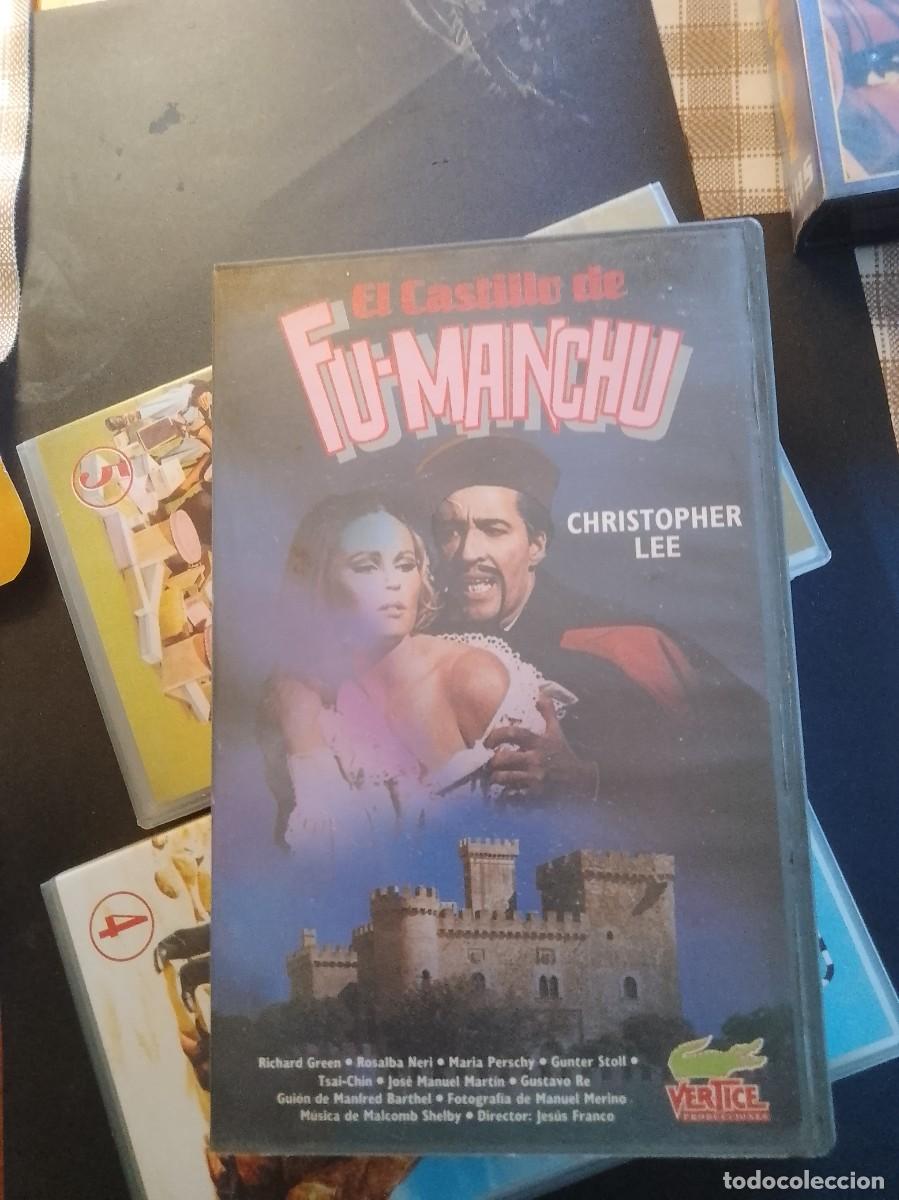 Cine: El castillo de fu manch&uacute; vhs caja grande