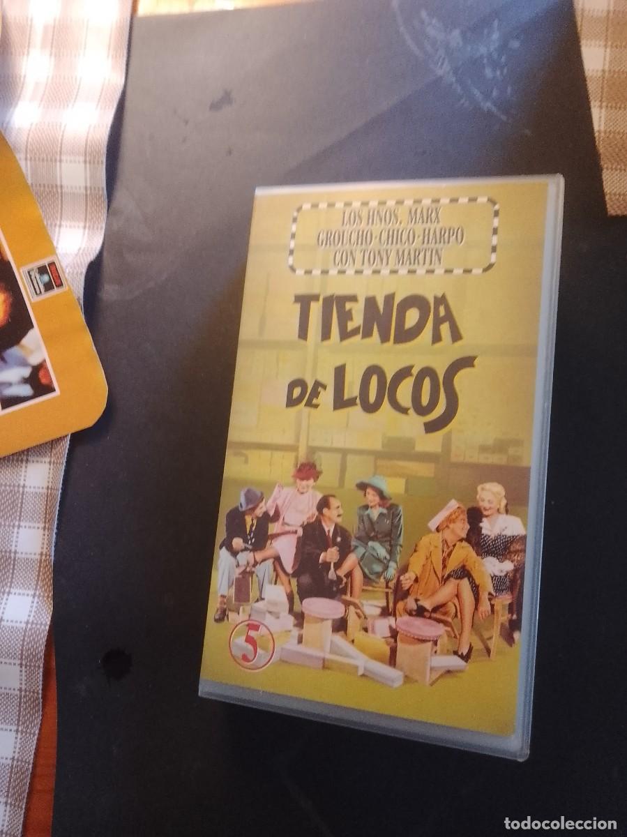 Cine: Los hnos Marx tienda de locos vhs