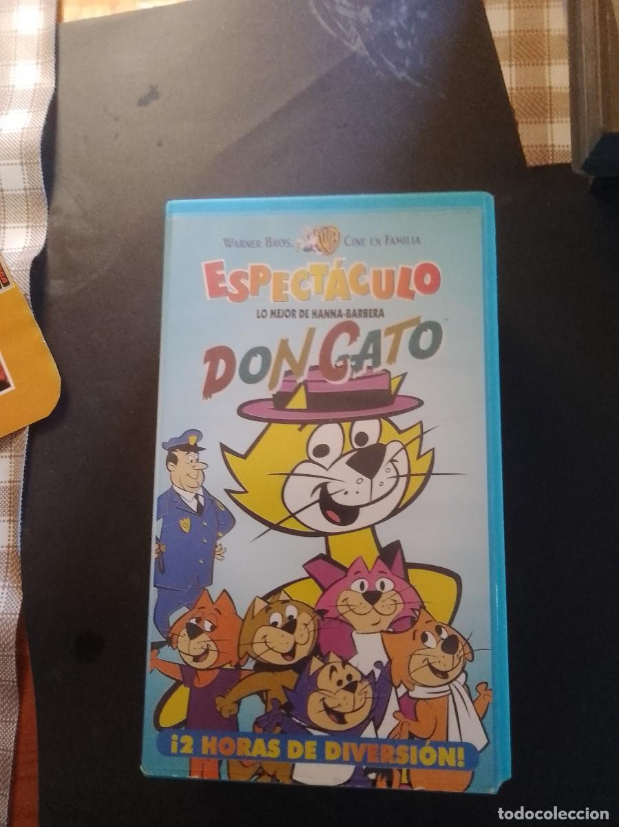 Cine: Espect&aacute;culo don gato vhs doble vhs