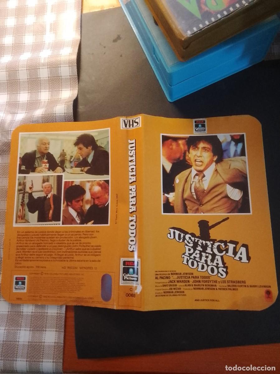 Cine: Justicia para todos vhs caja grande 1 edici&oacute;n