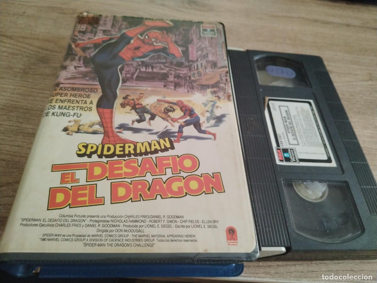 Cine: VHS - SPIDERMAN EL DESAFIO DEL DRAGON - 48