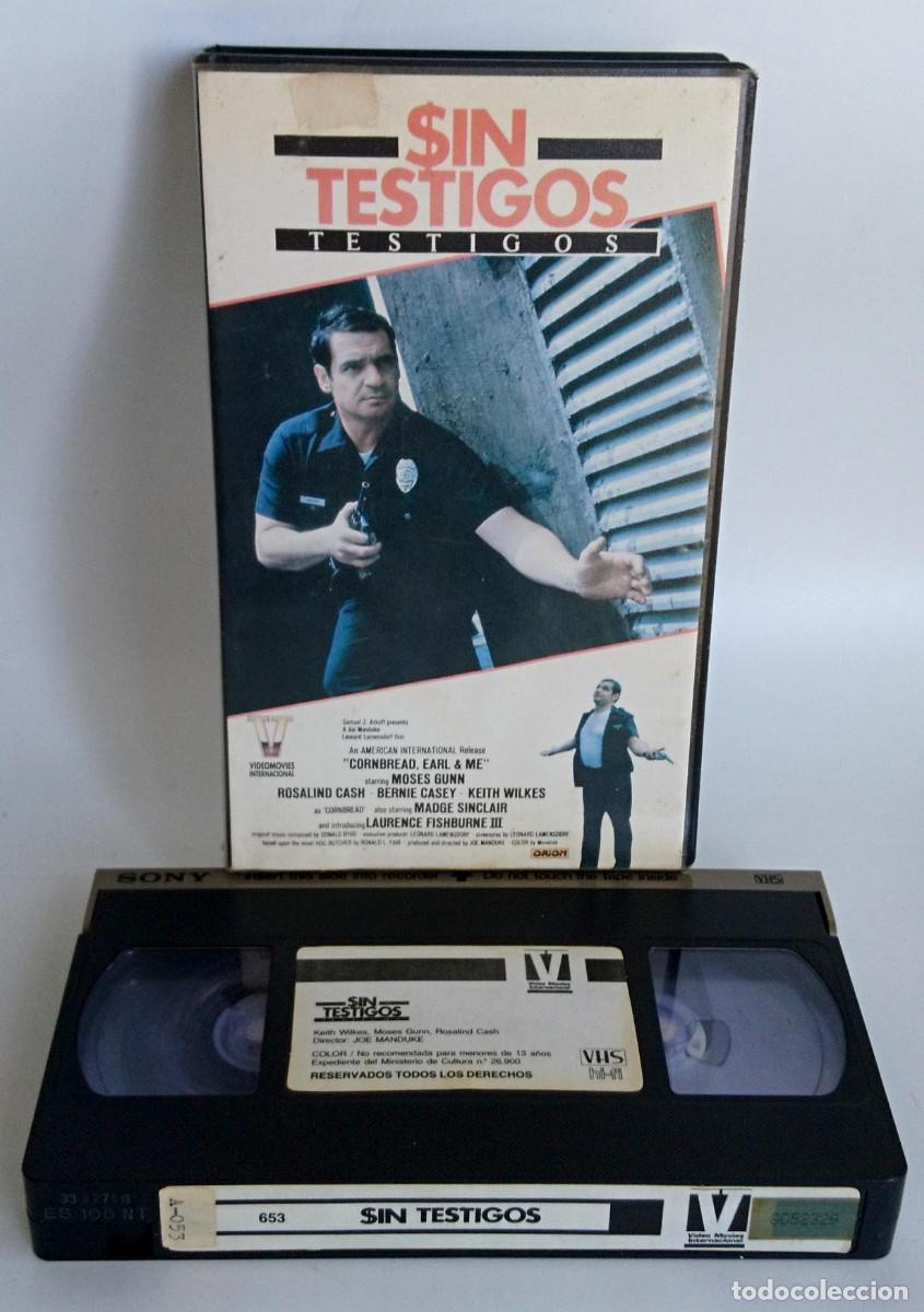 Cine: SIN TESTIGOS TESTIGOS EN VHS CAJA IVS