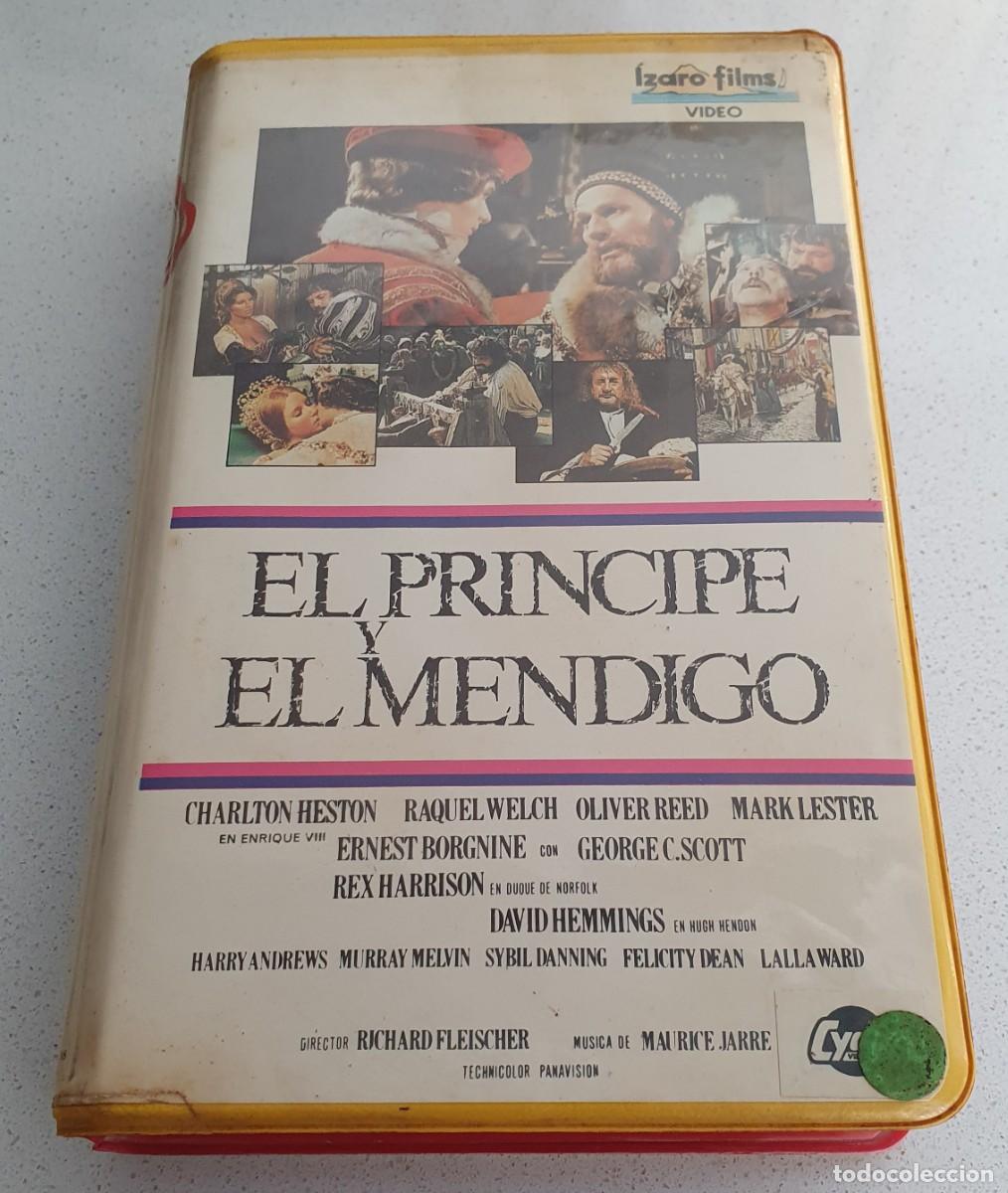 Cine: Pel&iacute;cula Vhs El Pr&iacute;ncipe y El Mendigo. Izaro Films V&iacute;deo 1984. Videoclub alquiler.