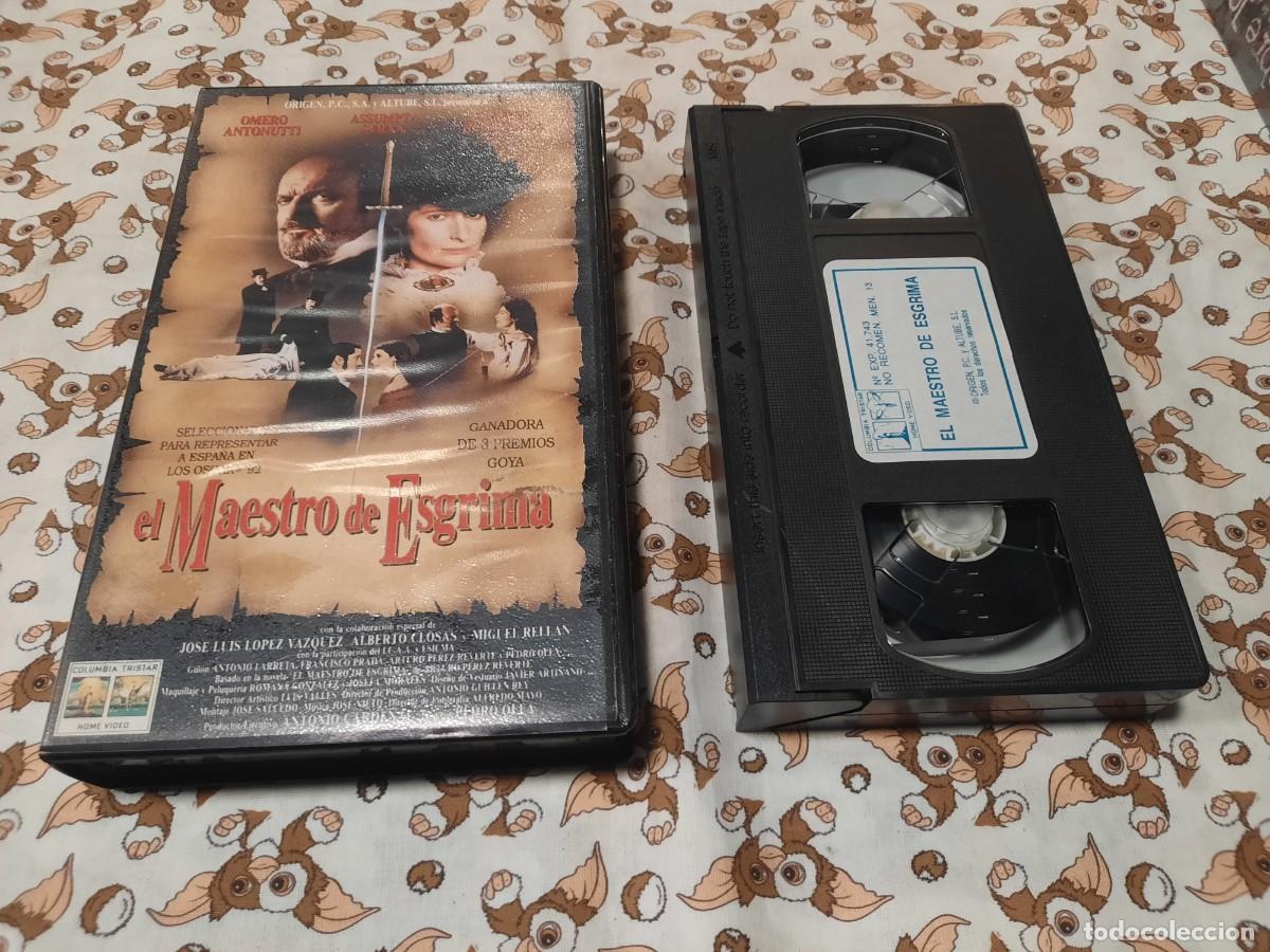 Kino: PELICULA EN VHS EL MAESTRO DE ESGRIMA
