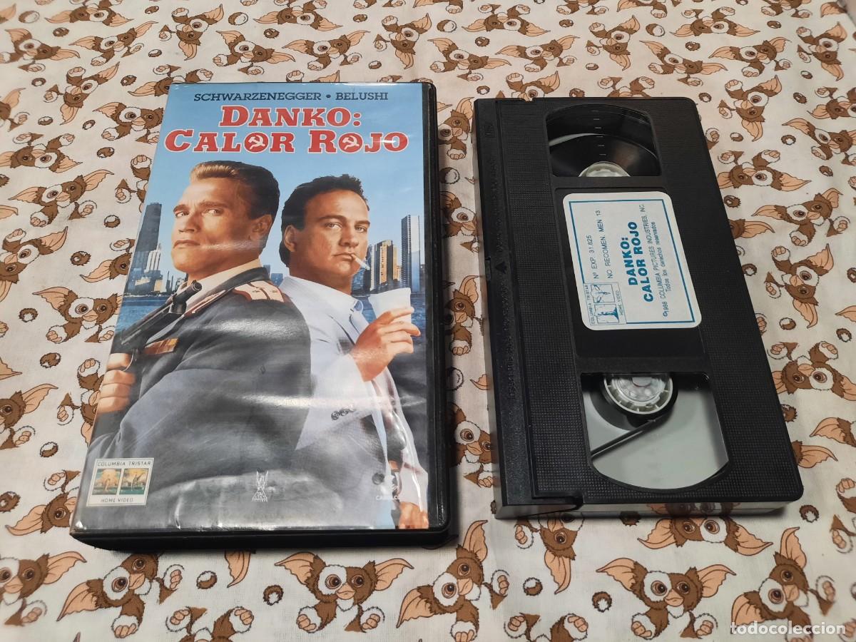 Cine: PELICULA EN VHS DANKO CALOR ROJO
