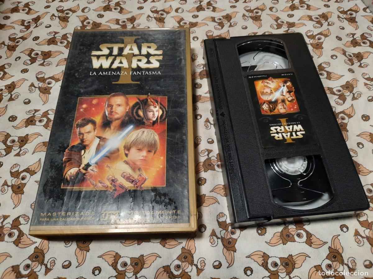 Cine: PELICULA EN VHS STAR WARS LA AMENAZA FANTASMA