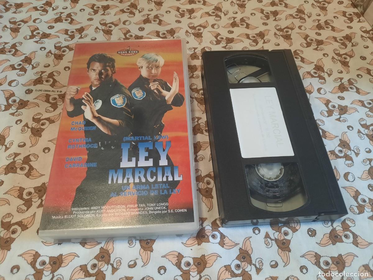 Kino: PELICULA EN VHS LEY MARCIAL