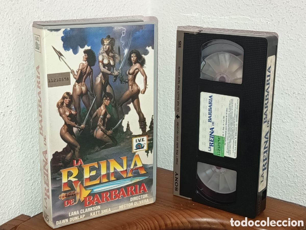 Cine: La reina de barbaria. Pel&iacute;cula VHS