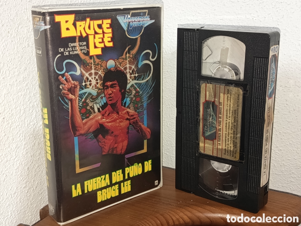 Cine: La fuerza del pu&ntilde;o de Bruce Lee. Pel&iacute;cula VHS