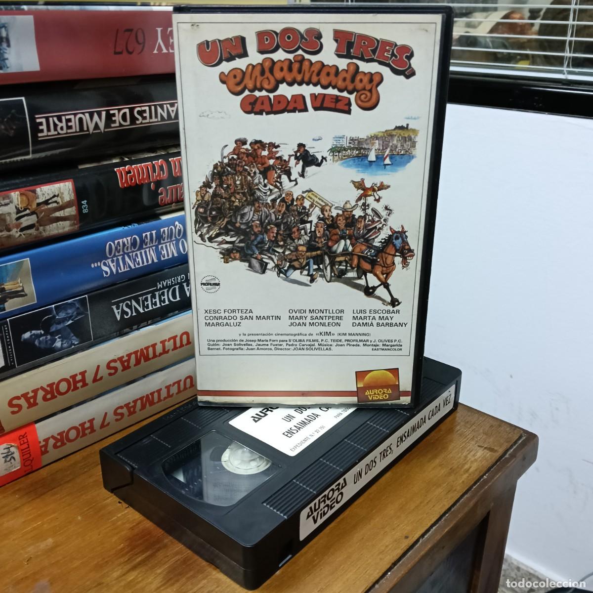 Cine: UN DOS TRES ENSAIMADA CADA VEZ - JOAN SOLIVELLAS - XESC FORTEZA, MARY SANTPERE - AURORA