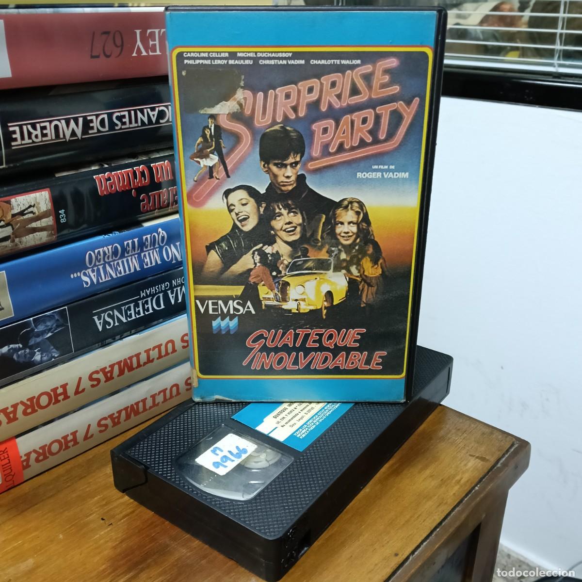 Cine: SURPRISE PARTY GUATEQUE INOLVIDABLE - ROGER VADIM - CAROLINE CELLIER, MICHEL DUCHAUSSOV - VEMSA