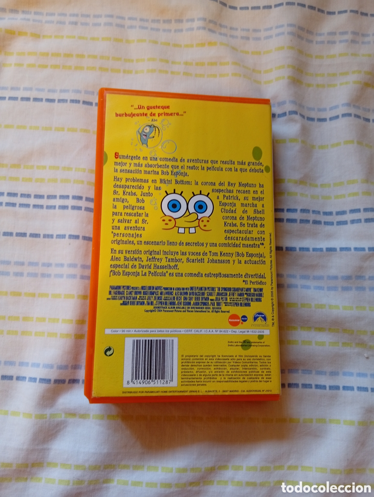 Cine: Bob esponja la pel&iacute;cula vhs - Foto 2