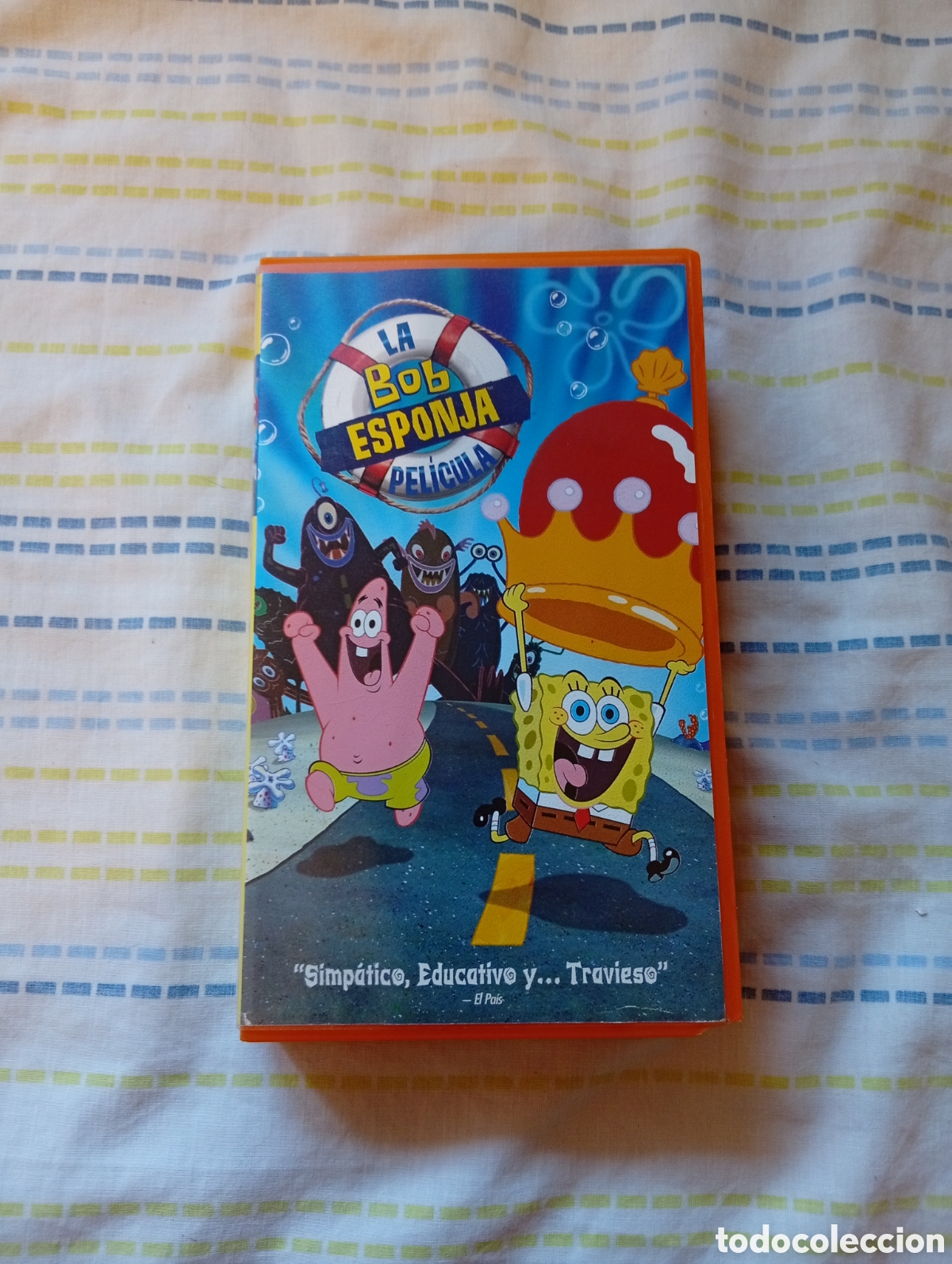 Cine: Bob esponja la pel&iacute;cula vhs