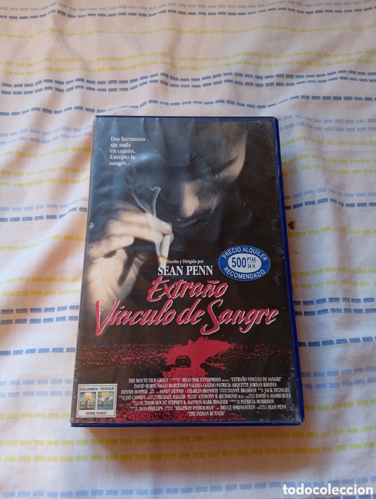 Cine: Extra&ntilde;o v&iacute;nculo de sangre vhs