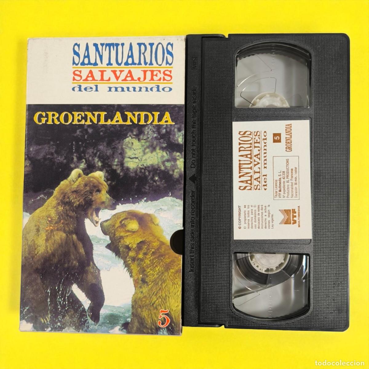 Cine: VHS Groenlandia &ndash; Santuarios Salvajes Del Mundo Vol. 5 &ndash; Naturaleza Extrema En Estado Puro