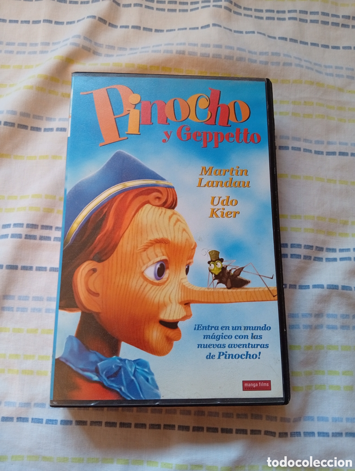 Cine: Pinocho y Geppetto vhs