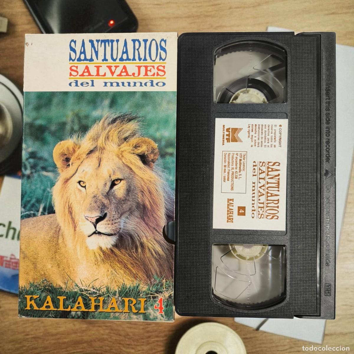 Cine: VHS Santuarios Salvajes Del Mundo &ndash; Kalahari &ndash; Documental De Naturaleza