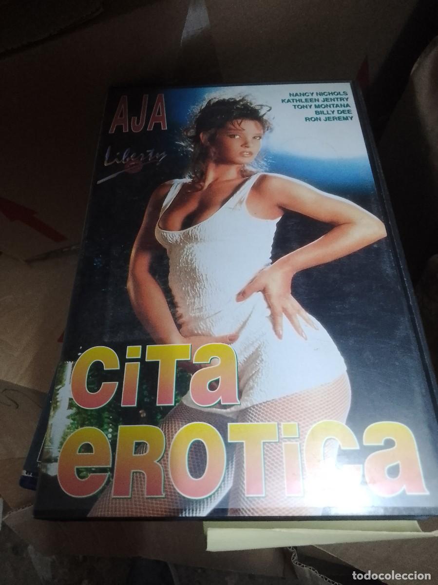 Cine: Cita er&oacute;tica vhs caja grande unica