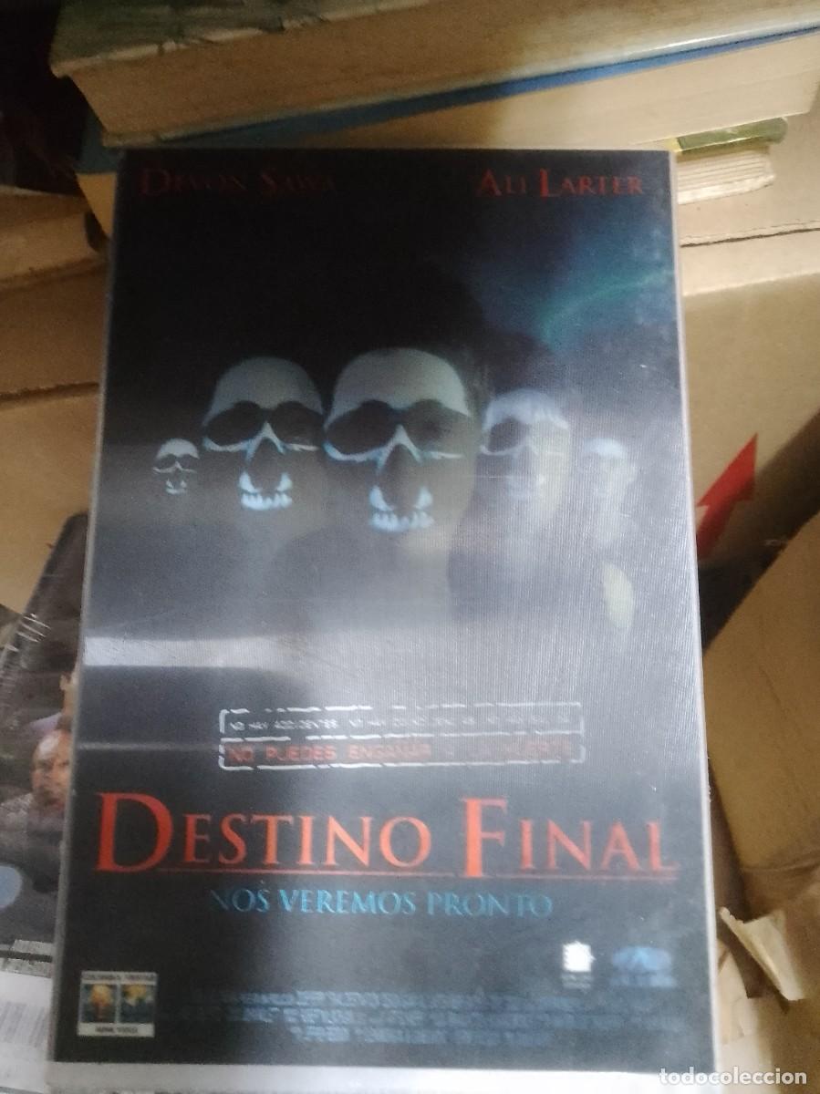 Cine: Destino final vhs caja grande