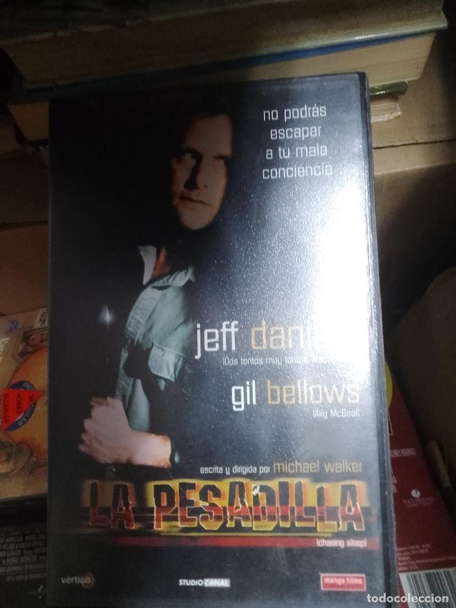 Cine: La pesadilla vhs caja grande rrareza