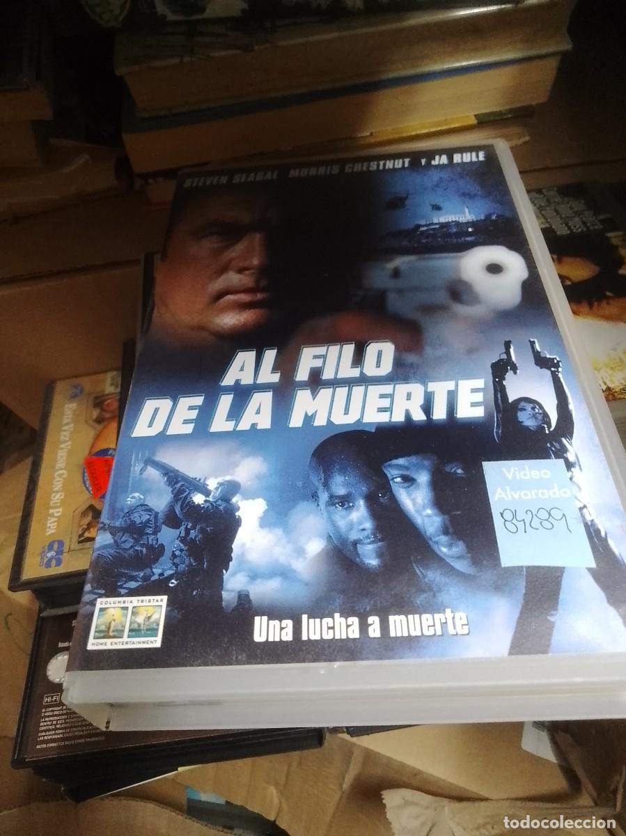 Cine: Al filo de la muerte VHS caja grande rrareza