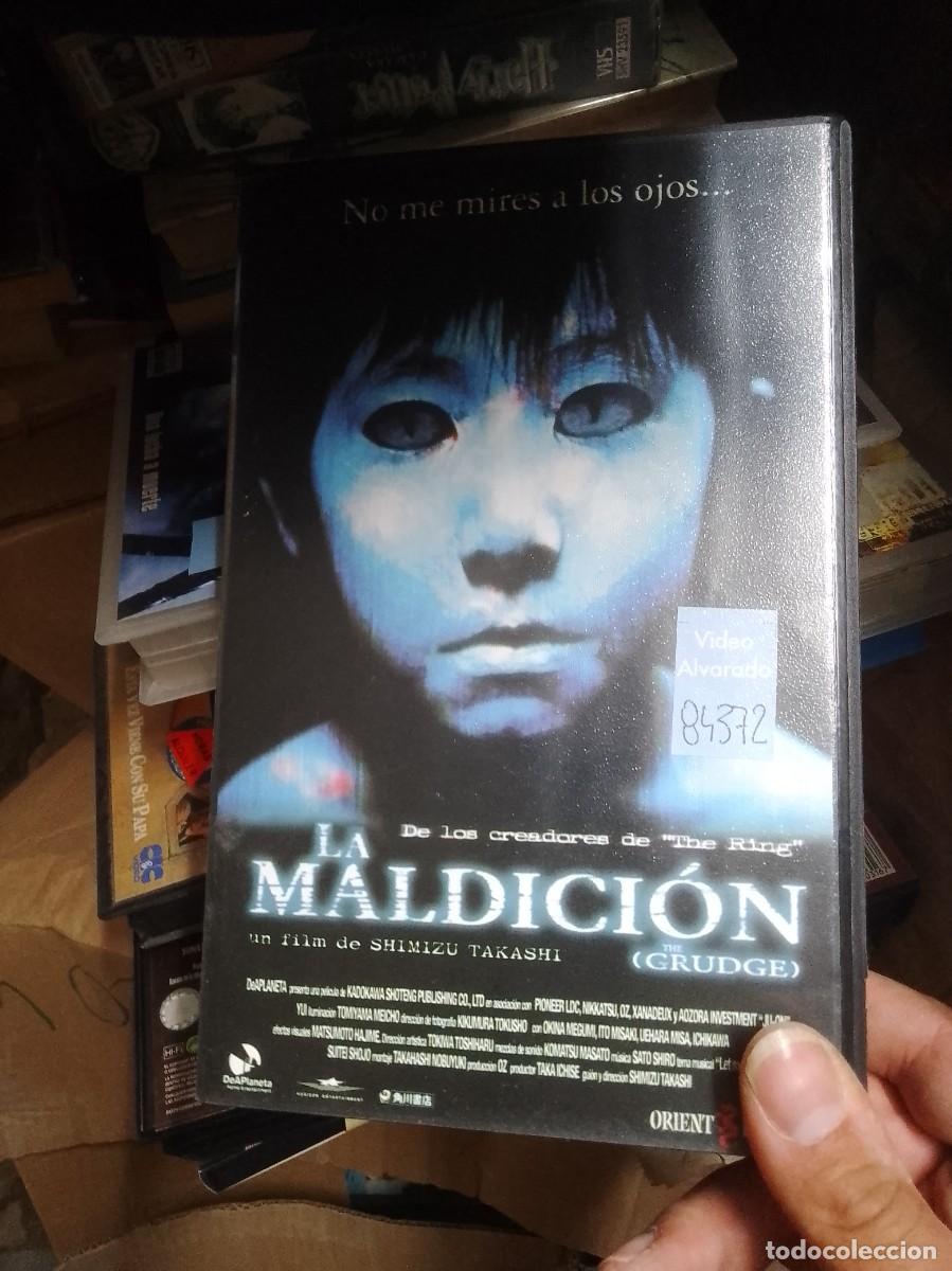 Cine: La maldici&oacute;n vhs caja grande rrareza