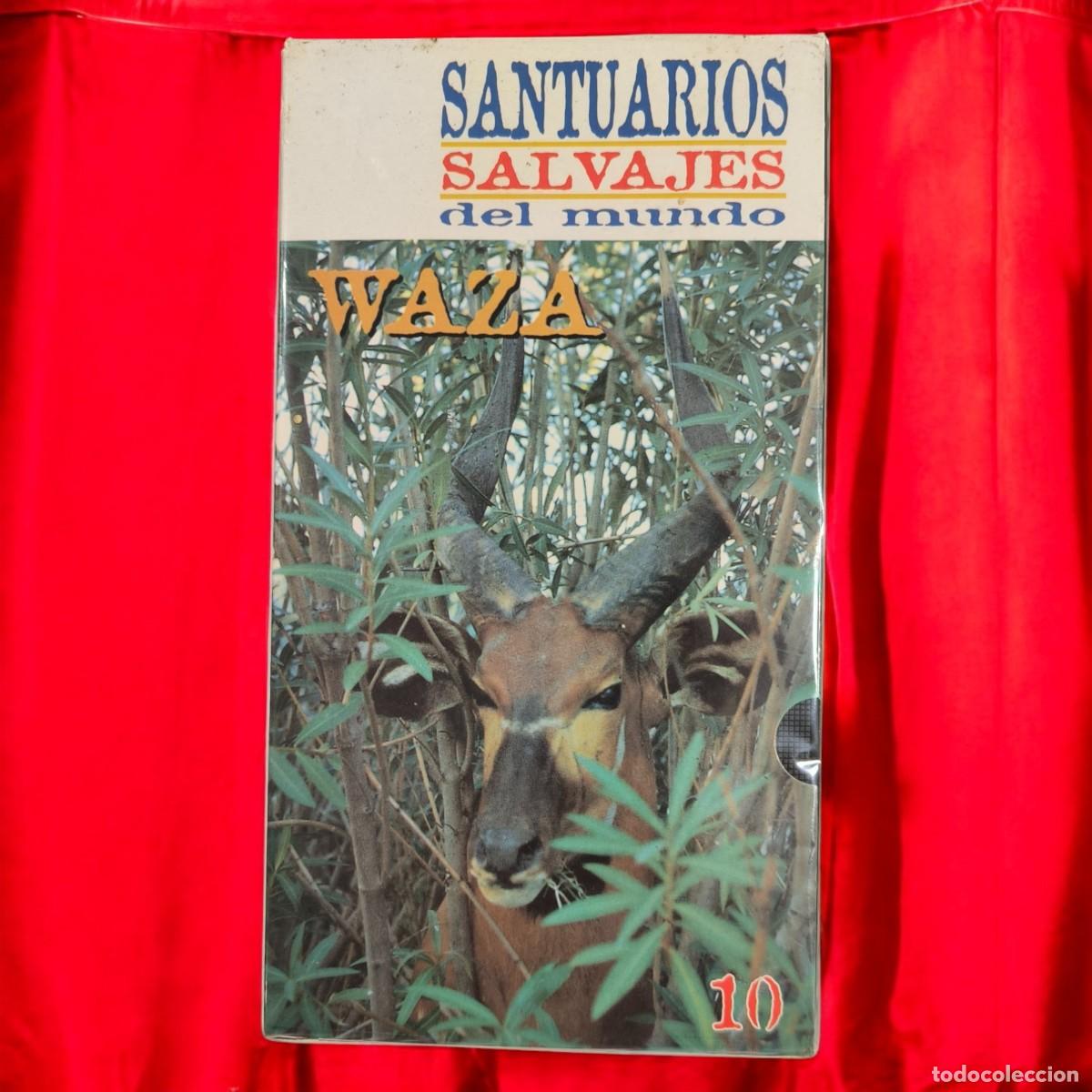 Cine: Santuarios Salvajes Del Mundo &ndash; Waza (VHS) &ndash; Documental De Naturaleza &ndash; Precintado