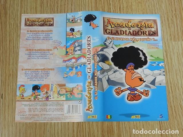 Cine: Car&aacute;tula VHS Academia de gladiadores El gladiador m&aacute;s peque&ntilde;o y ...