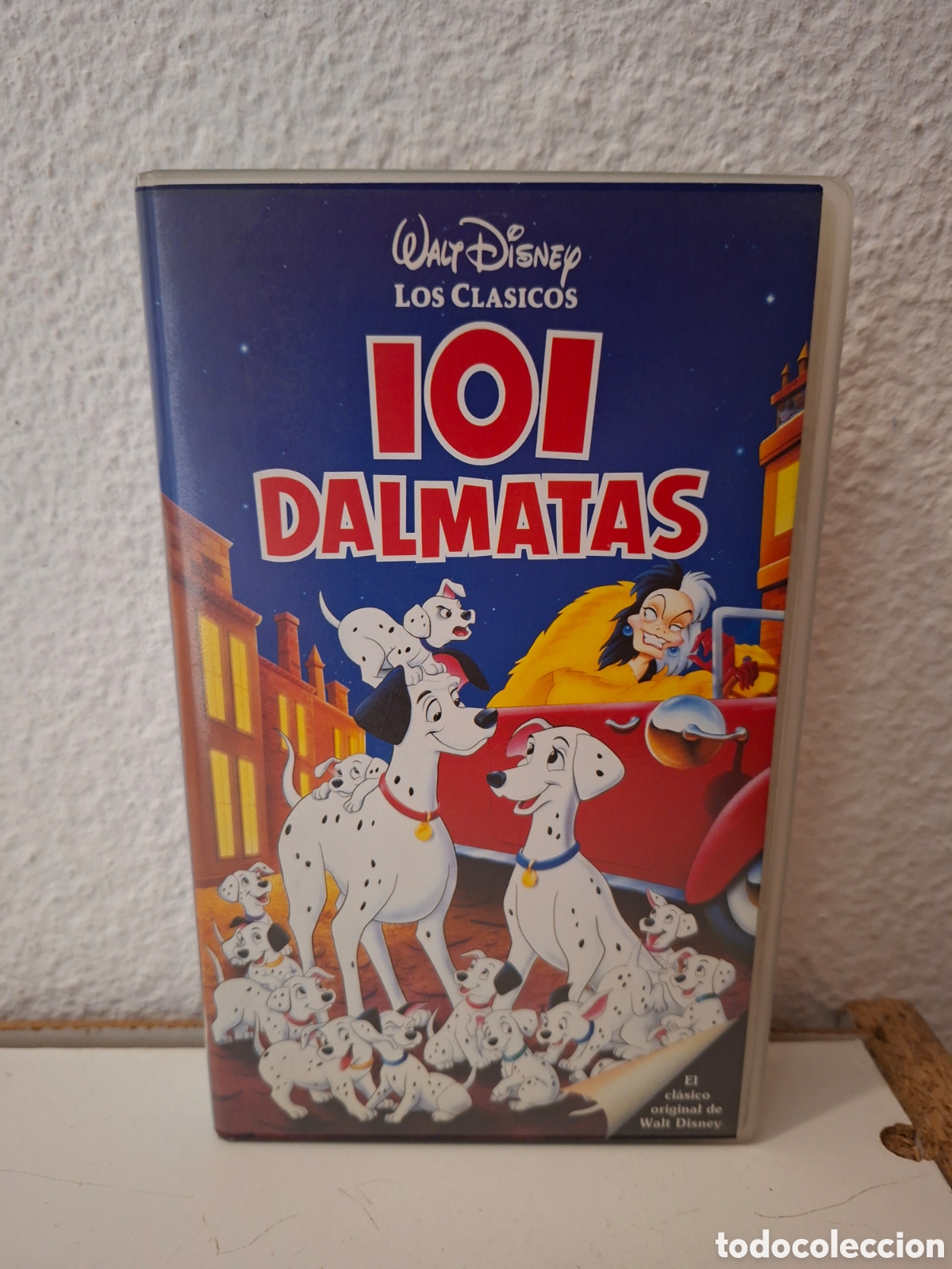 Cin&eacute;ma: VHS, pelicula - 101 Dalmatas - Disney - Los clasicos -