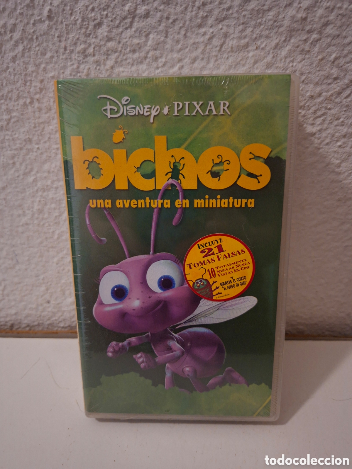 Cine: VHS, pelicula - Bichos, una aventura en miniatura - Precintada - Disney - Pixar -