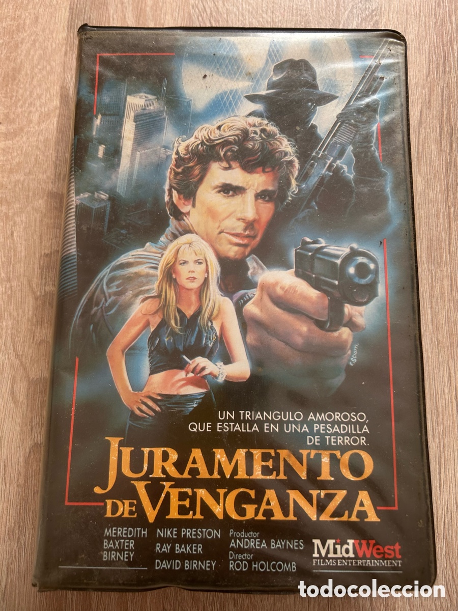 Cine: Pel&iacute;cula vhs juramento de venganza