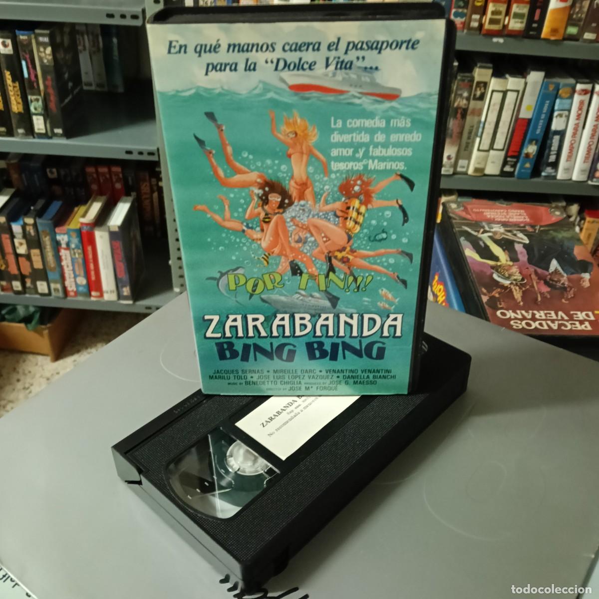 Cine: ZARABANDA BING BING - JOSE M&deg; FORQUE - JACQUES SERNAS, DANIELLA BIANCHI - CONDOR