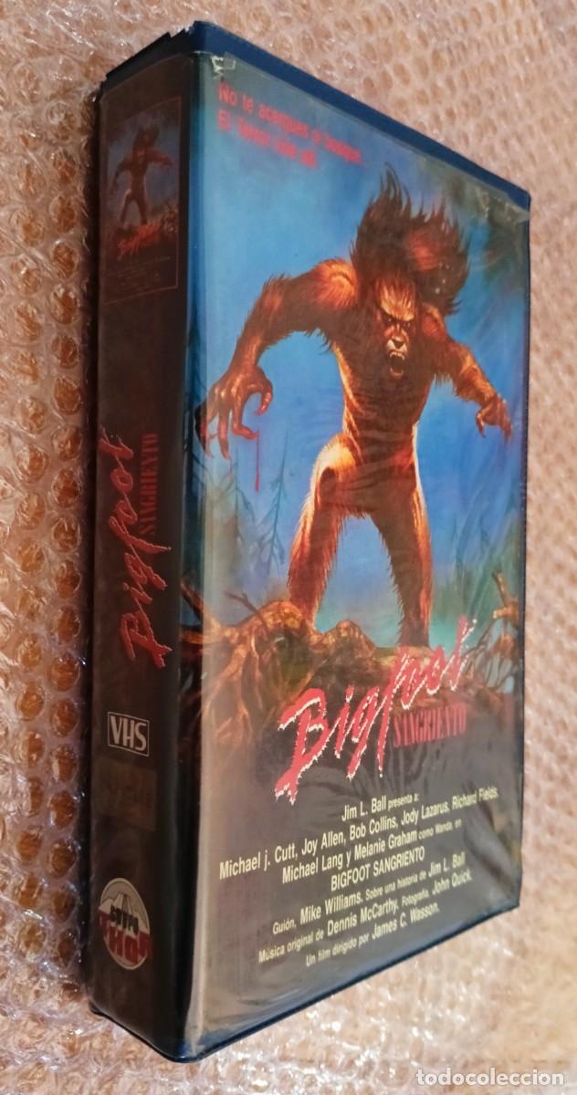 Cine: Bigfoot sangriento VHS .