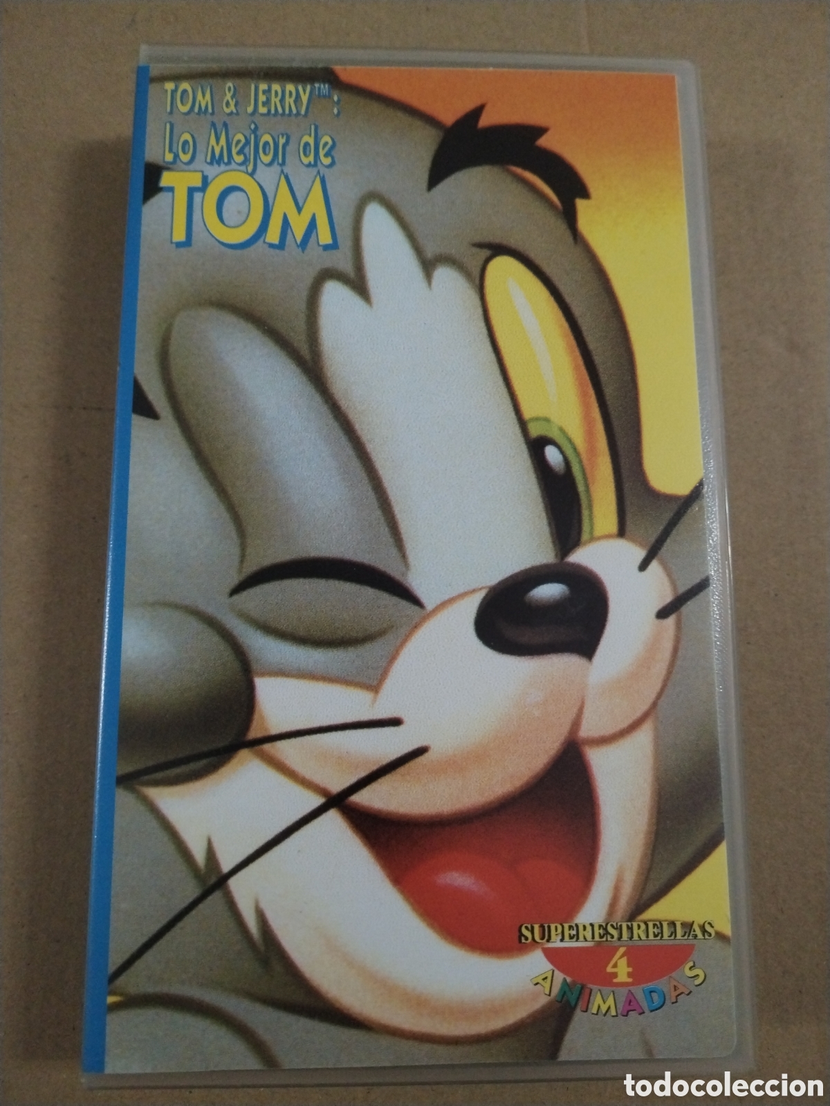 Cine: TOM & JERRY. LO MEJOR DE TOM. VHS.