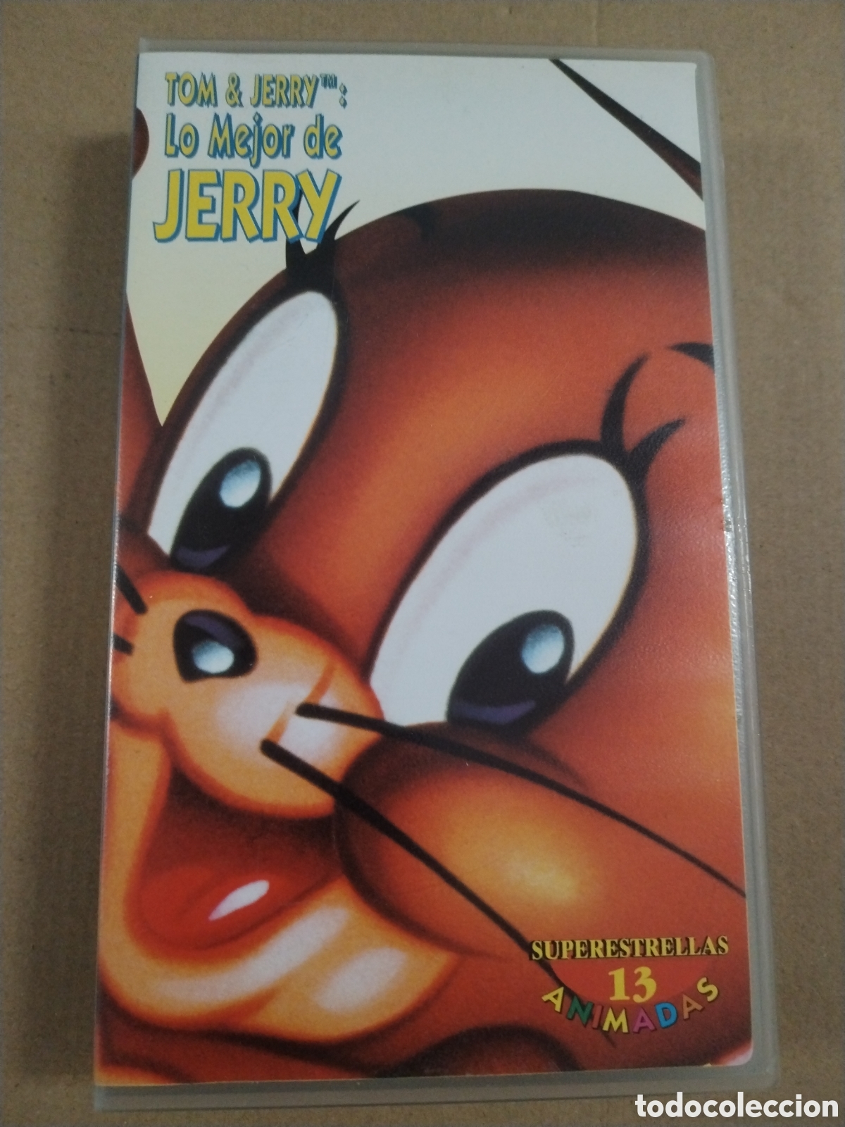 Cine: TOM & JERRY. LO MEJOR DE JERRY. VHS.