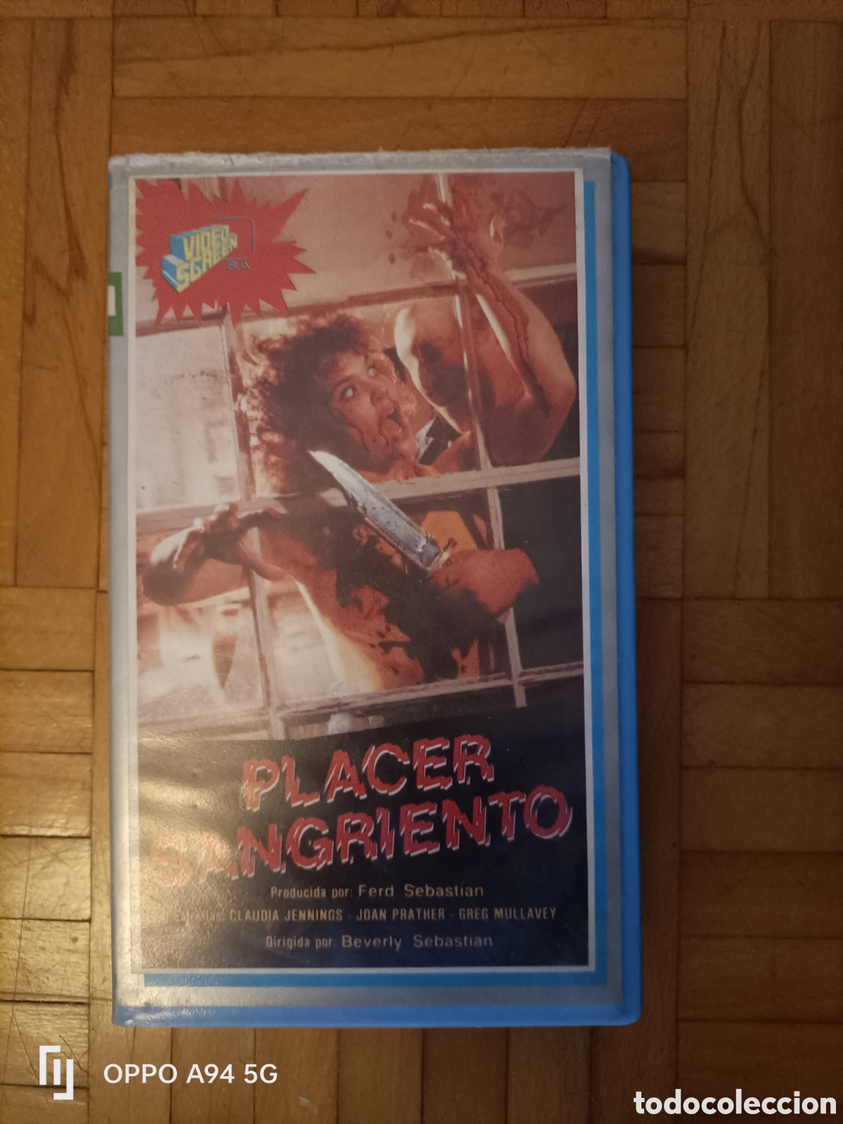 Cine: VHS Placer Sangriento | Terror Culto 70s | Claudia Jennings | Edici&oacute;n Video Screen S.A.