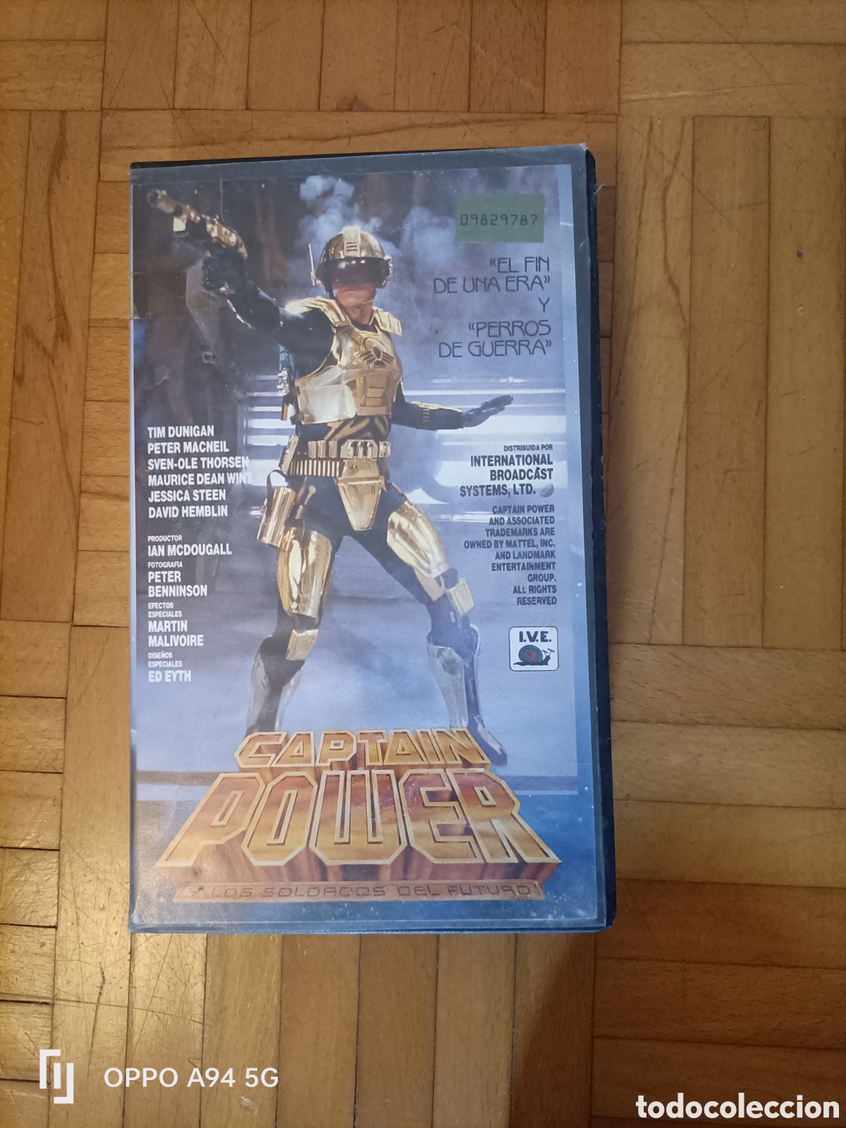 Cine: ​VHS Captain Power y los Soldados del Futuro | Ciencia Ficci&oacute;n 80s | Mattel | Serie Interactiva Cult