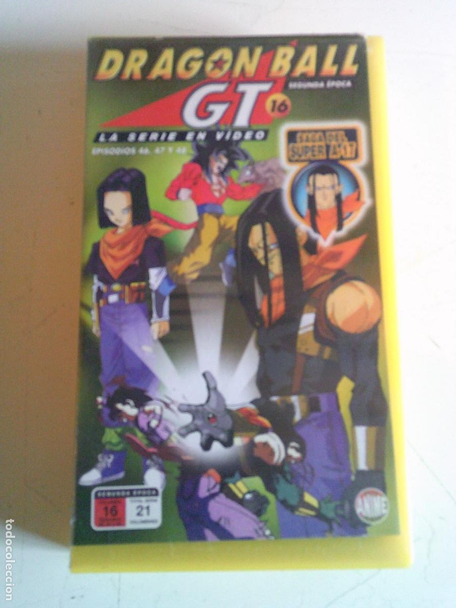 Cine: VHS Drag&oacute;n Ball GT 16