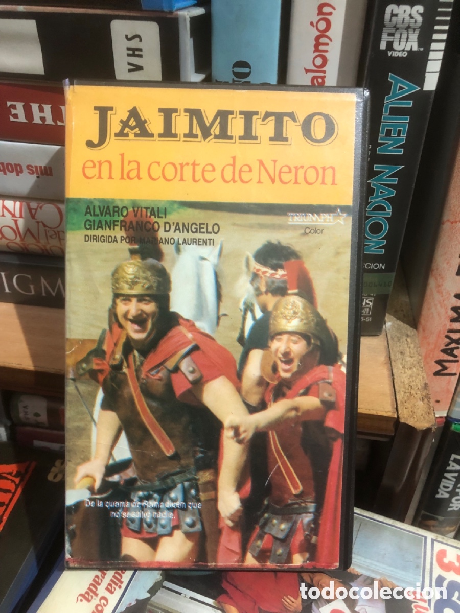 Cine: VHS V&Iacute;DEO CLUB JAIMITO EN LA CORTE DE NER&Oacute;N