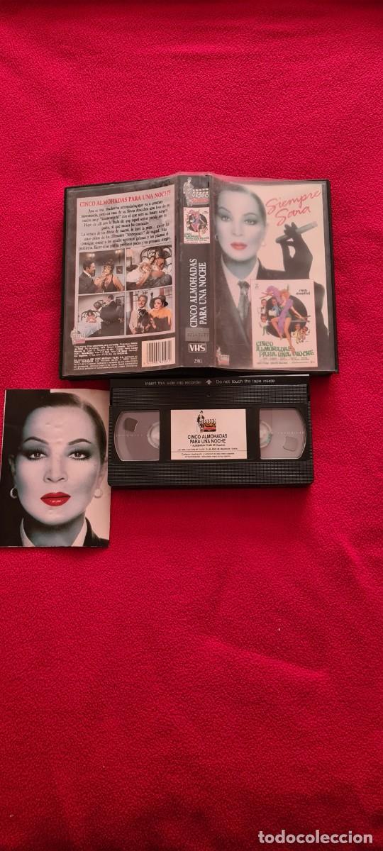 Cine: VHS cinco almohadas para una noche sara montiel