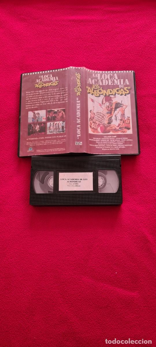 Cine: VHS loca academia de los albondigas comedia teen