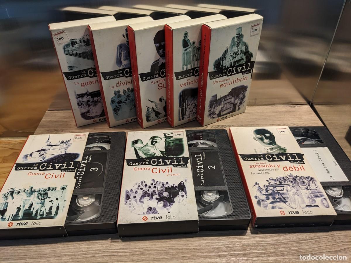 Cine: NUEVA, Serie Documental La Guerra Civil Espa&ntilde;ola RTVE 8 VHS